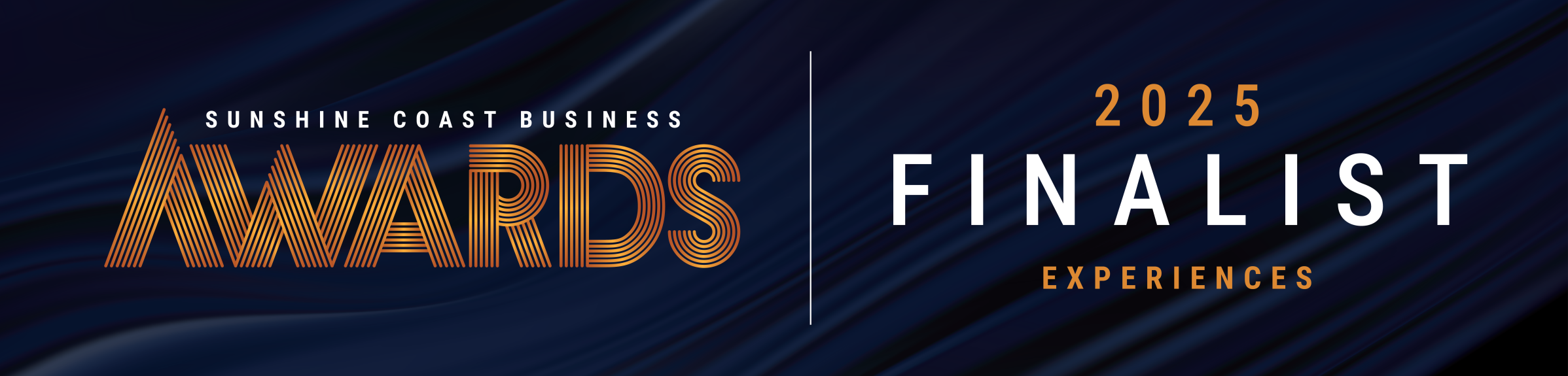 ecoTekk Sunshine Coast – Finalist | Sunshine Coast Business Awards 2025 (Experience Category) ecoTekk Sunshine Coast finalist banner – Experience category, 30th Annual Sunshine Coast Business Awards 2025