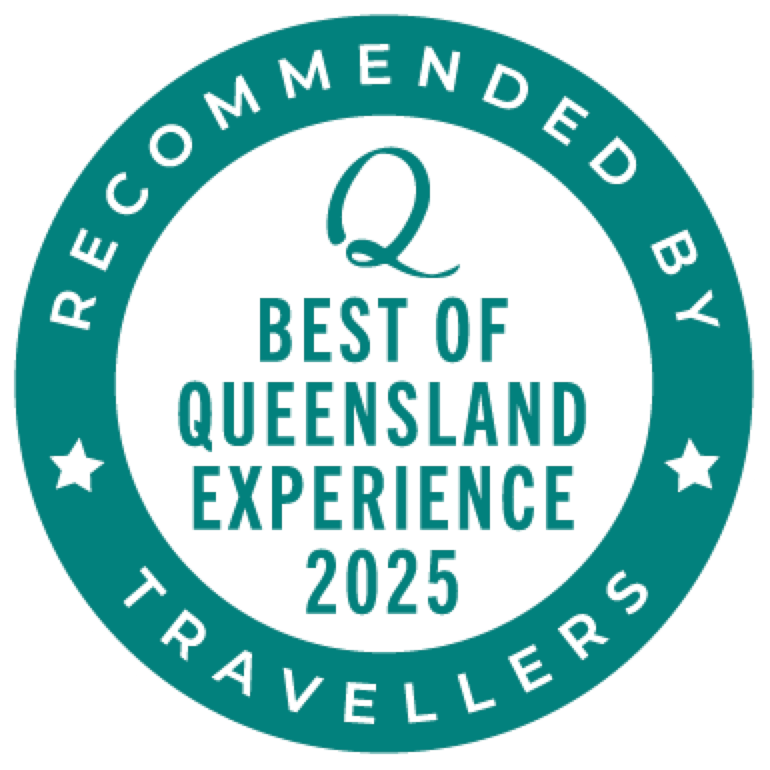 EcoTekk Sunshine Coast – 2025 Best of Queensland Experience Award 2025 Best of Queensland Experience badge awarded to EcoTekk Sunshine Coast.